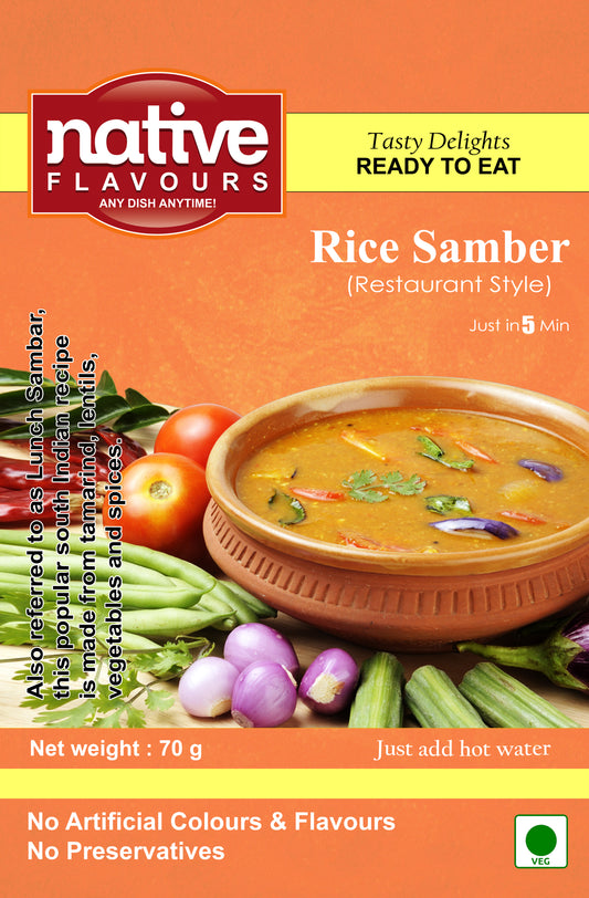 Rice sambar