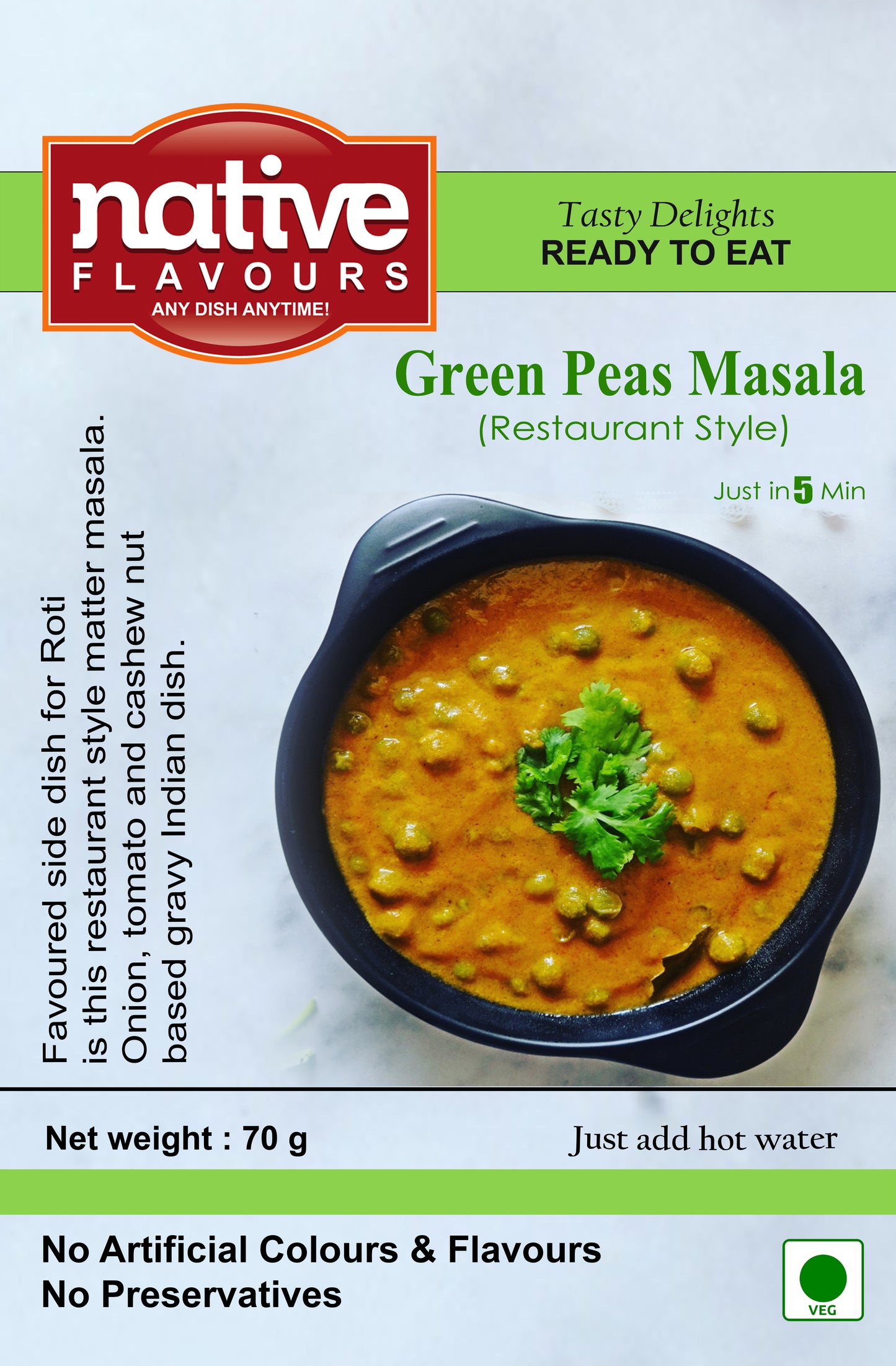 Green Peas Masala