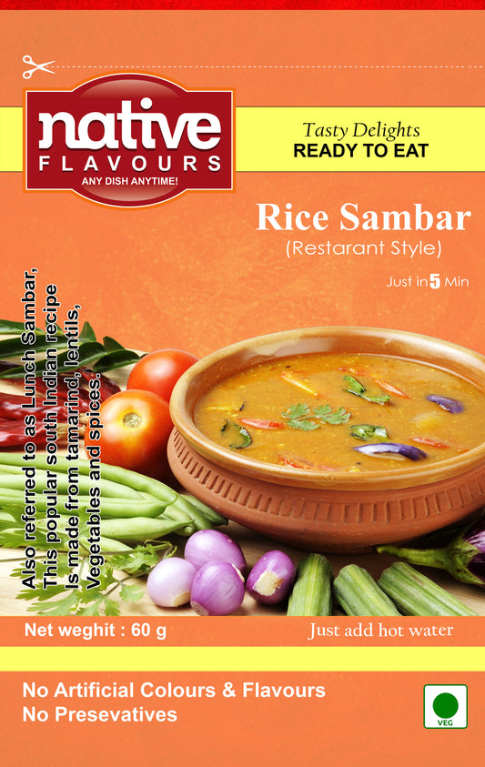 Rice Sambar